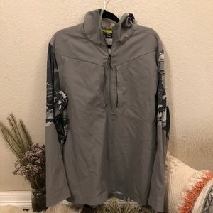 Mens camouflage under armor jacket